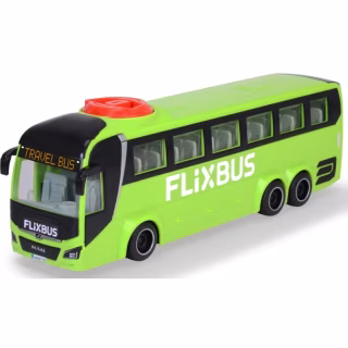 Спецтехніка Dickie Toys Туристичний автобус Фліксбас 26,5 см (3744015)