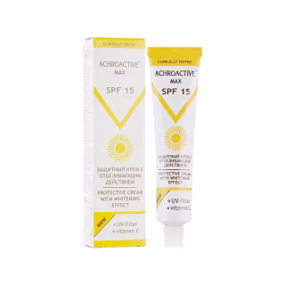 Крем для обличчя Achroactive Max Захисний крем з відбілюючою дією SPF15 45 мл (3800010502252)