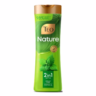 Шампунь Teo Beauty Nature 2 in 1 Nettle Shampoo & Conditioner 350 мл (3800024046728)