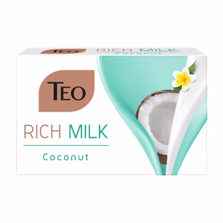 Тверде мило Teo Beauty Rich Milk Coconut 90 г (3800024047404)