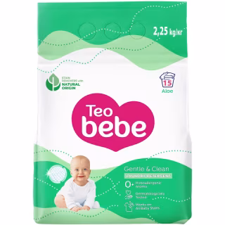 Пральний порошок Teo bebe Gentle & Clean Aloe 2.25 кг (3800024048456)