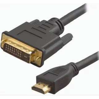 Кабель мультимедійний HDMI M to DVI M 1.8m 24+1pin Atcom (3808)