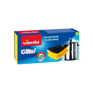 Губки кухонні Vileda Glitzi 3 шт. (3838447000331)