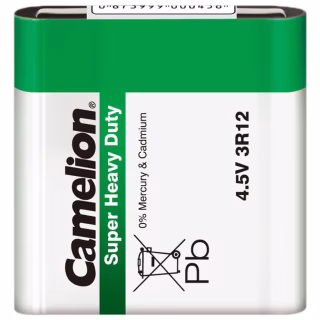 Батарейка 3R12 4.5V Super Heavy Duty Zinc-carbon * 1 Camelion (3R12-SP1G)