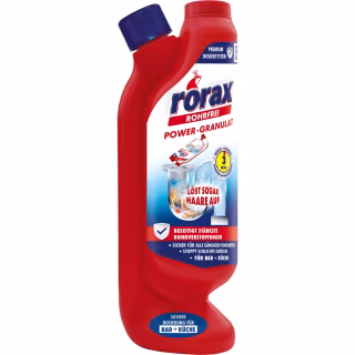 Засіб для прочищення труб Rorax Гранули 600 г (4001499185243/4001499969331)
