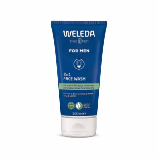 Гель для умывания Weleda For Men 2 в 1 Для лица и бороды 100 мл (4001638589567)