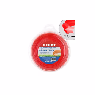 Жилка косильна Зеніт "Зірка" 2,4 115 м (3В-24-115-ОР) (40124115)