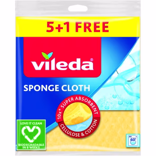 Серветки для прибирання Vileda Вологопоглинаючі 6 шт. (4023103127975)