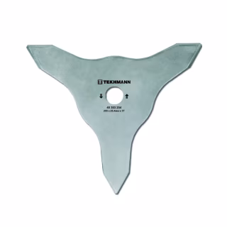 Нож для триммера Tekhmann 255х25.4 мм 3-лопасти двухстроронний (40303254)