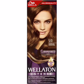Краска для волос Wellaton 5/0 Темный дуб (4056800756704/4056800756827)