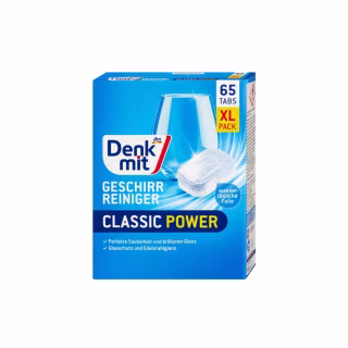 Таблетки для посудомоечных машин DenkMit Classic 65 шт. (4066447793192/4066447807028)