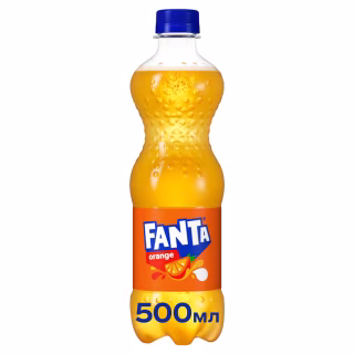Напій Fanta Безалкогольний сильногазований соковмісний Апельсин 500 мл (40822938)