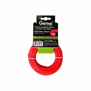 Жилка косильна Gartner "Зірка" 2,0 мм × 15 м (41120015)