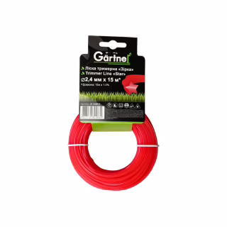 Жилка косильна Gartner "Зірка" 2,4 мм × 15 м (41124015)