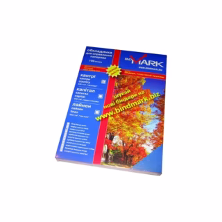 Обкладинка для палітурки bindMARK карт. Кантри А4 230г/м2 (100 шт.) т.-синяя (41724)