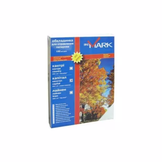 Обкладинка для палітурки bindMARK карт. Кантри А4 230 г/м2 (100 шт.) ассорти (41729)