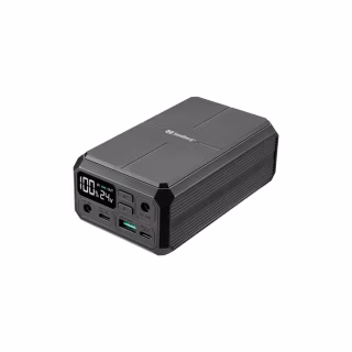 Батарея универсальная Sandberg 27000mAh Laptop DC1224v 84W, PD/100W, QC/3.0, QI/10W, PowerThrough (421-13)