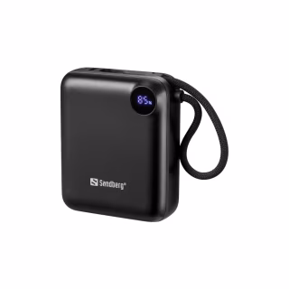 Батарея універсальна Sandberg 10000mAh PD/3.1/20W, QC/3.0, USB-C In/Out, with 2 cables USB-C (421-26)