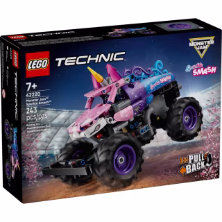 Конструктор LEGO Technic Monster Jam Sparkle Smash с функцией «Pull-Back» (42220)