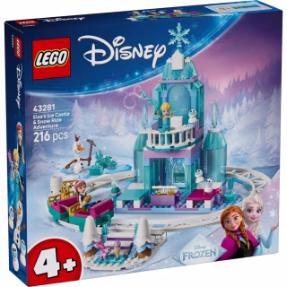 Конструктор LEGO Disney Princess Ледяной дворец Эльзы и веселое катание на санках (43281)