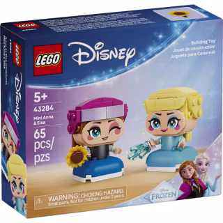 Конструктор LEGO Disney Princess Мініпринцеси Анна та Ельза (43284)