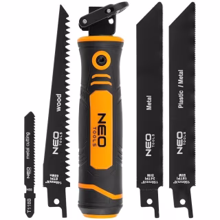 Ножівка Neo Tools садова, тримач, 15см, 24 TPI, 18 TPI, 6 TPI (44-650)