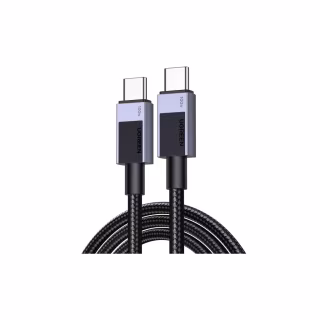 Дата кабель USB-C to USB-C 3.0m 100W L512 gray Ugreen (45065)