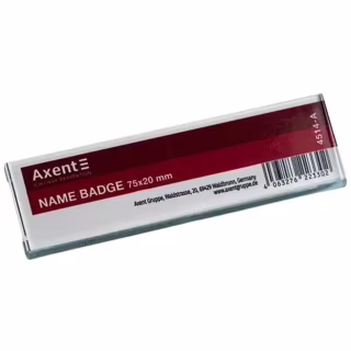 Бейдж Axent акриловий на магніті 4514 (75х20 мм) (4514-A)