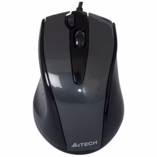Мишка A4Tech N-500F-1 USB Glossy Grey (4711421859370)