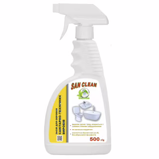 Спрей для чистки ванн San Clean Green House Для сантехники 500 г (4820003542972)