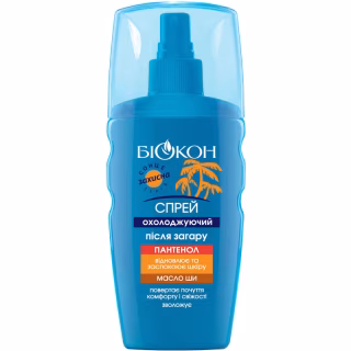 Средство после загара Біокон Охлаждающий спрей 160 мл (4820008311030)