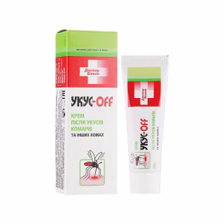 Средство после укусов насекомых Біокон Доктор Биокон Крем после укусов комаров и других насекомых 30 г (4820008311092)