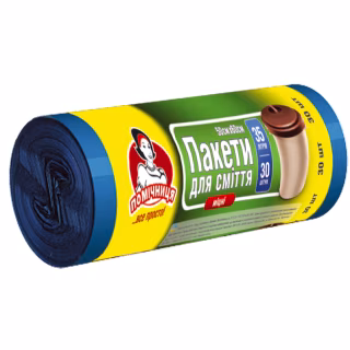 Пакети для сміття Помічниця 35 л 30 шт. (4820012340040)