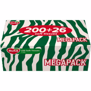 Салфетки косметические Ruta Family Pack 2 слоя 200 листов (4820023748590)