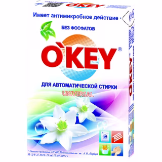 Пральний порошок O'KEY Universal 400 г (4820049380903)