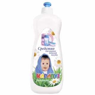 Средство для ручного мытья посуды Карапуз Ромашка 500 мл (4820049380927)
