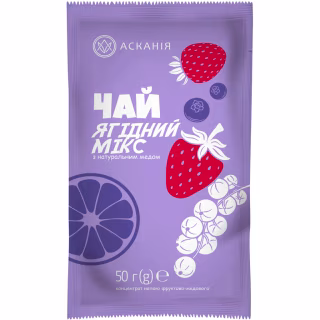 Чай Асканія Ягодный микс концентрированный в саше 50 г (4820071645100)