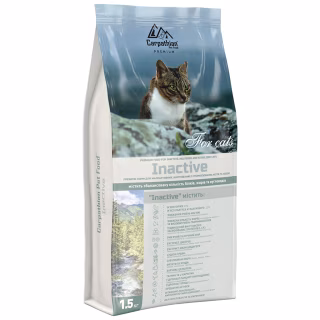Сухой корм для кошек Carpathian Pet Food Inactive 1.5 кг (4820111140923)