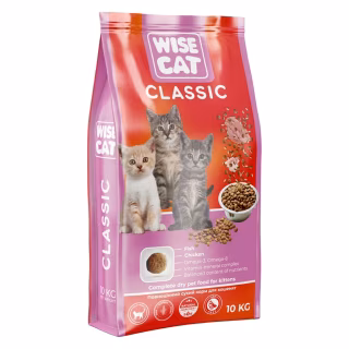 Сухий корм для кішок Wise Cat Classic 10 кг (4820111141326)