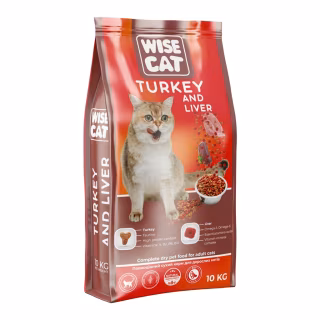 Сухий корм для кішок Wise Cat Turkey and liver 400 г (4820111141647)