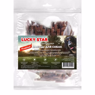 Лакомство для собак Lucky Star Винтовые палочки из куриной печени 500 г (4820144347443)