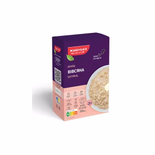 Крупа Жменька Овсяная плющенная в пакетиках для варки 4х50 г (4820152182128)