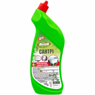 Рідина для чищення ванн Мілам Chemical Сантрі Лимон 1 л (4820152291141)