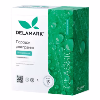 Пральний порошок DeLaMark Universal 1 кг (4820152330048)