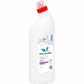 Засіб для чищення унітазу DeLaMark Лимонник та вербена 1 л (4820152333704)