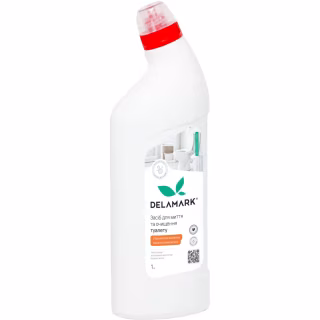 Засіб для чищення унітазу DeLaMark Жасмин та квітка апельсину 1 л (4820152333759)
