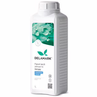 Средство для ручного мытья посуды DeLaMark С ароматом голубики 1 л (4820152334091)