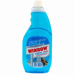Средство для мытья стекла Window Plus С нашатырным спиртом запаска 500 мл (4820167000431)