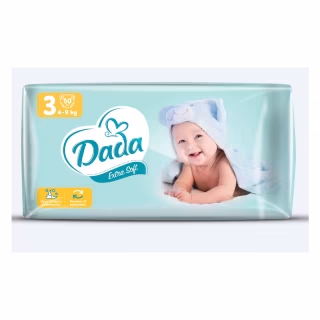 Підгузки Dada Extra Soft 3 Midi (4-9 кг) 50 шт (4820174981020)