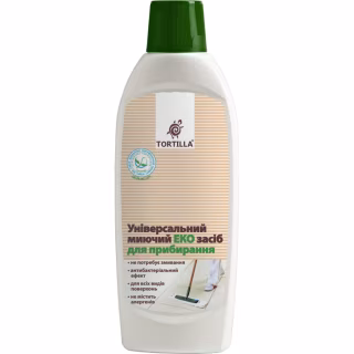 Засіб для миття підлоги Tortilla Еко Універсальний з антибактеріальною дією 500 мл (4820178060127)
